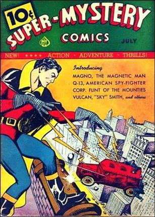 Super-Mystery Comics Cover Image 1