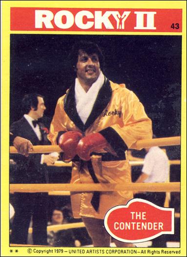 Rocky II (Base Set) card 43 The Contender