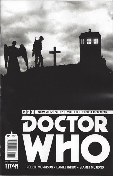 Doctor Who: The Tenth Doctor issue 6-C 1:10 Song of Birds Cover