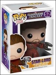 POP! Marvel figure 52 Star-Lord (Unmasked)