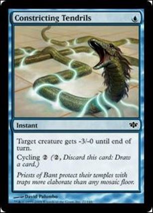 Magic the Gathering: Conflux (Base Set) card 22 Constricting Tendrils