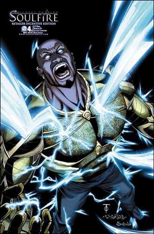 Michael Turner's Soulfire (2009) issue 4-E Marcus To Holofoil 1:xx Cover