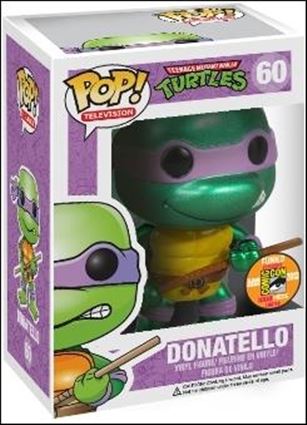 POP! Television figure 60-B Donatello (Metallic) SDCC