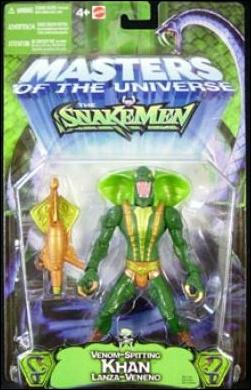 Masters of the Universe vs The Snake Men (Modern Series) Basic Action Figures figure 20 Venom-Spitting Khan 