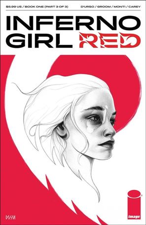 Inferno Girl Red issue 3-C Dash O'Brien-Georgeson Cover