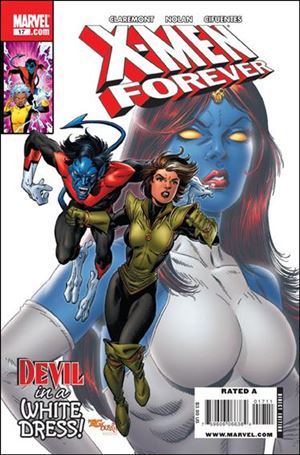 X-Men Forever (2009) issue 17 Rogue and Nightcrawler Cover