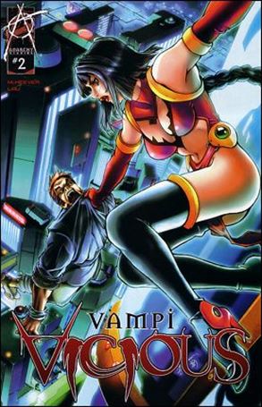 Vampi Vicious issue 2-B Kevin Lau Cover