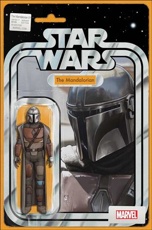 Star Wars: The Mandalorian issue 1-B John Tyler Christopher Action Figure Cover