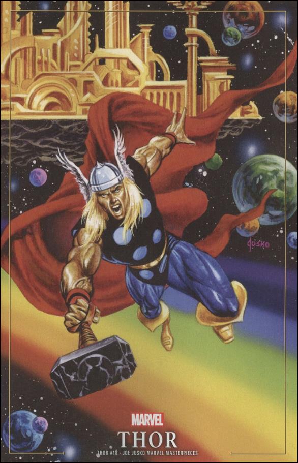 Thor (2020) issue 18-B Joe Jusko Marvel Masterpieces Cover