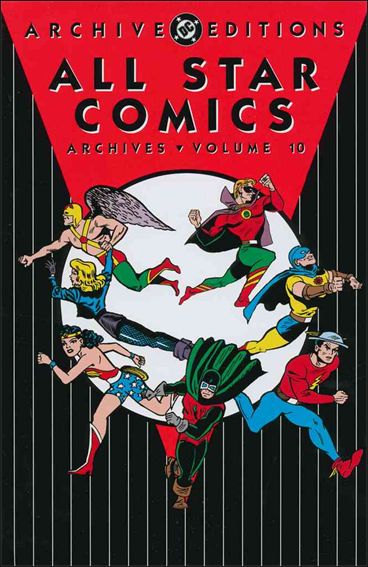 All Star Comics Archives issue 10 Dust Jacket