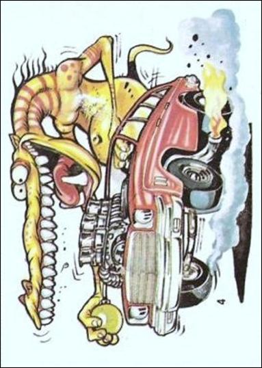 Fantastic Odd Rods: Series 2 (Base Set) card 4