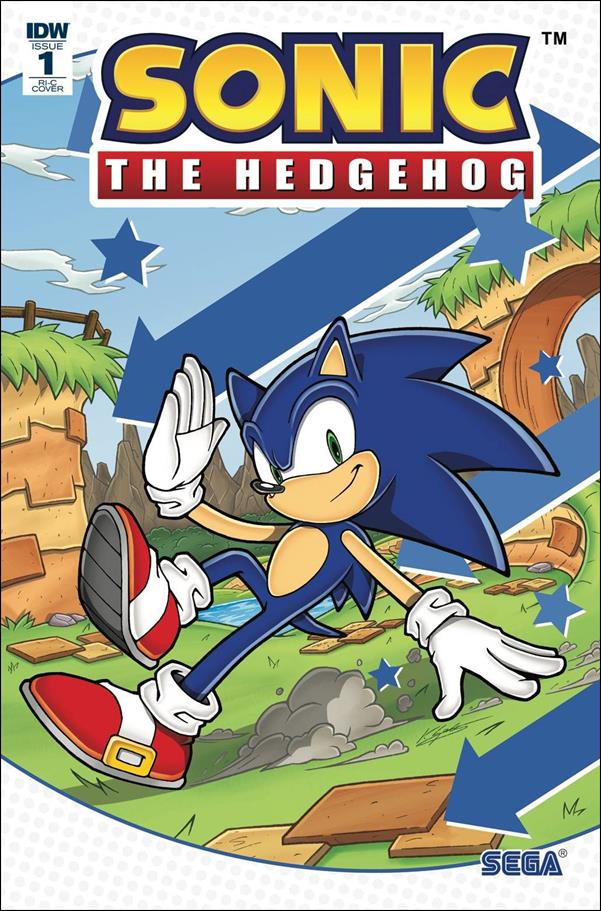 Sonic the Hedgehog (2018) issue 1-E Kieran Gates 1:100 Cover
