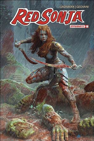 Red Sonja (2023) issue 10-B Björn Barends Cover