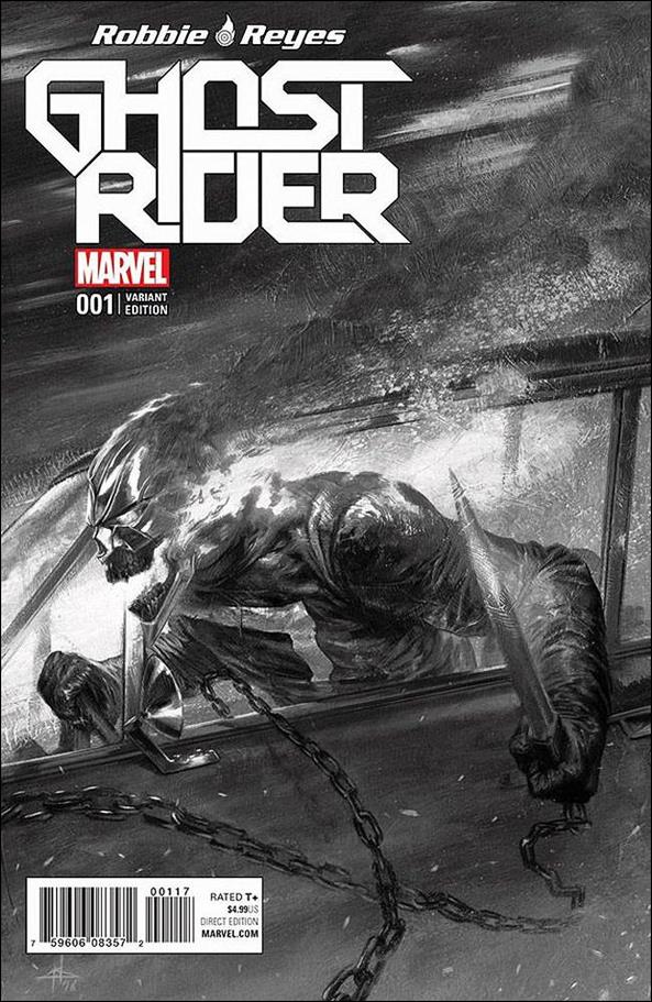 Ghost Rider (2017) issue 1-L Gabriele Dell'Otto B&W Cover 1/1500