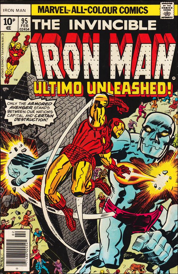 Iron Man (1968) issue 95-B UK Price Cover