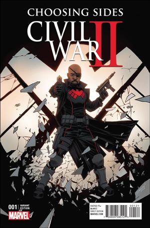 Civil War II: Choosing Sides issue 1-B Declan Shalvey Cover