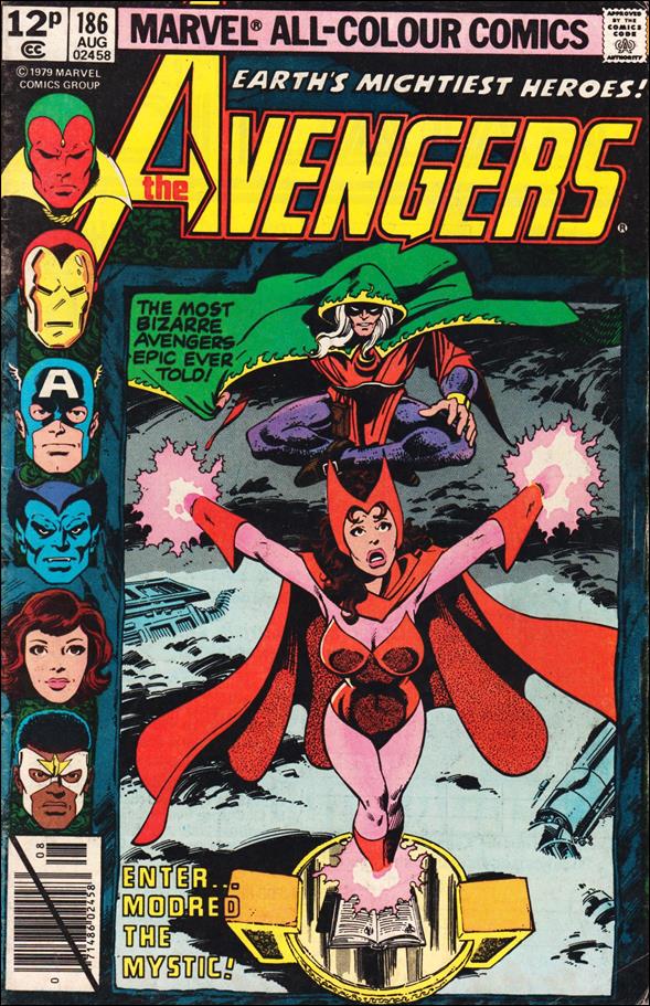 Avengers (1963) issue 186-B UK Price Cover