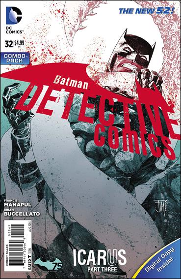 Detective Comics (2011) issue 32-C Unbagged Francis Manapul Cover Combo Pack