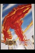 Marvel Metal (Metal Prints Subset) card 3 Human Torch