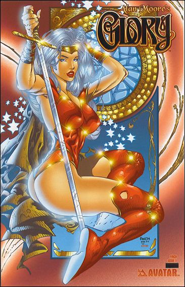 Alan Moore's Glory issue 1-B David Finch Platinum Foil Cover
