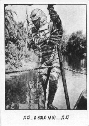 Creature Feature (Base Set) card 41 O Solo Mio....