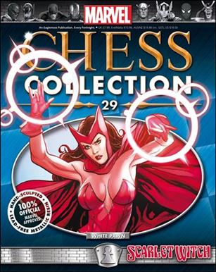 Marvel Chess Collection (UK) issue 29 Scarlet Witch (White Pawn)
