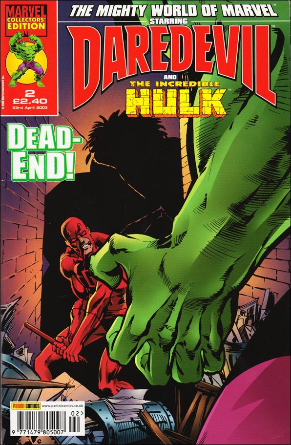 Mighty World of Marvel (UK) (2003) issue 2 Cardstock Cover