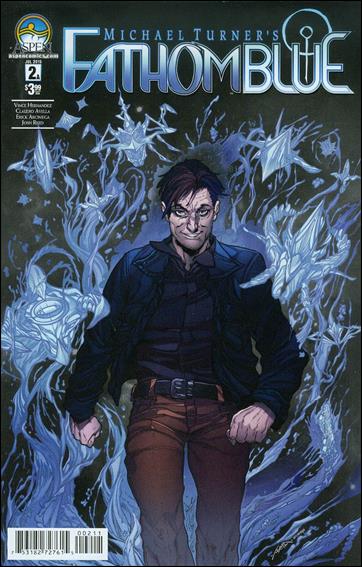 Michael Turner's Fathom Blue issue 2 Claudio Avella Cover