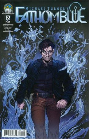 Michael Turner's Fathom Blue issue 2 Claudio Avella Cover
