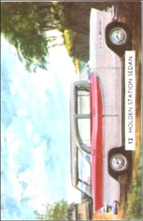 Cavalcade of Cars (Base Set) card 12 Holden Station Sedan