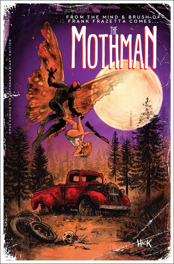 Frank Frazetta's Mothman issue 1-D Robert Hack 1:10 Cover