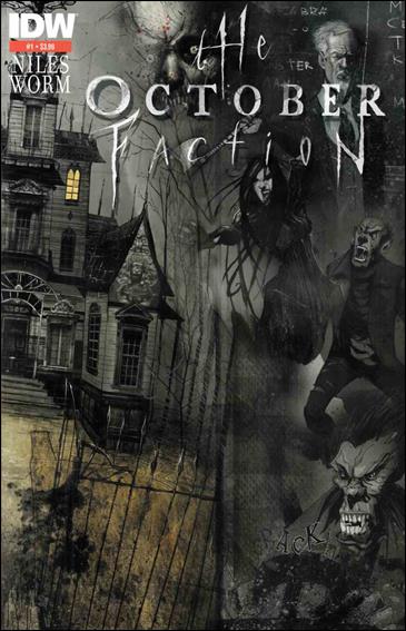 October Faction issue 1-C Wraparound Cover (2nd Printing)
