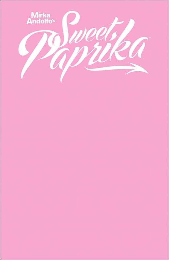 Mirka Andolfo's Sweet Paprika issue 1-E Blank Pink Cover