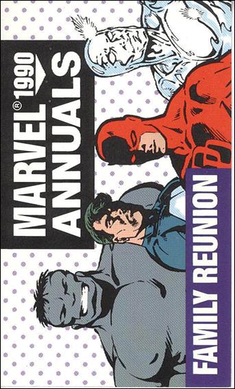 Marvel 1990 Annuals Checklist (Promo) card nn1 LifeForm