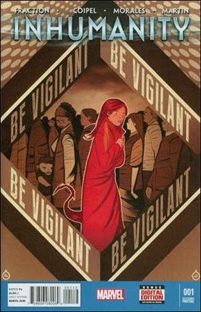 Inhumanity issue 1-D Juan Doe Cover (2nd Printing)