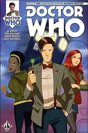 Doctor Who: The Eleventh Doctor issue 1-K Des Taylor Forbidden Planet Cover