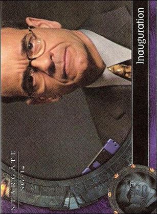Stargate SG-1: Season 7 (Base Set) card 63 Inauguration