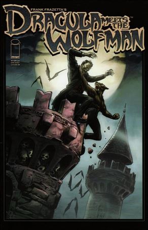 Frank Frazetta's Dracula Meets the Wolfman issue 1-B Francesco Francavilla Cover