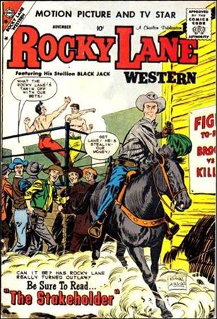 Rocky Lane Western (1954) Cover Image 2