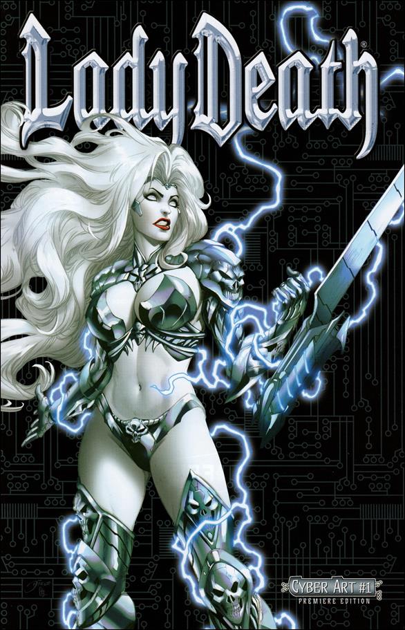 Lady Death: Cyber Art issue 1 Diego Bernard Premiere Edition
