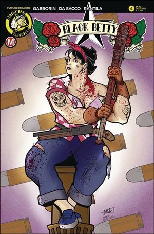 Black Betty issue 4-F Chad Cicconi Tattered & Torn Cover