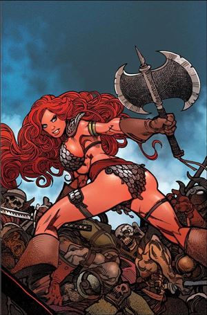 Invincible Red Sonja issue 3-J Moritat 1:11 Virgin Cover