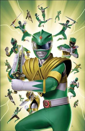 Mighty Morphin Power Rangers issue 31-C Joana Lafuente 1:25 Cover