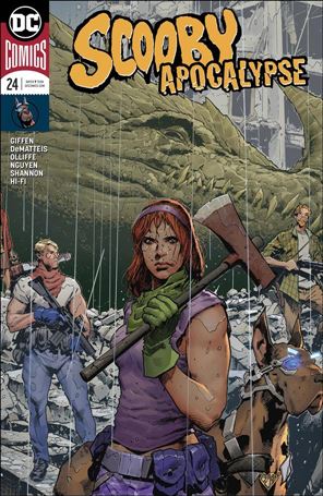 Scooby Apocalypse issue 24-B Trevor Hairsine Cover