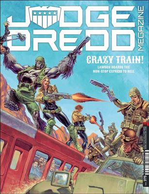 Judge Dredd Megazine (2003) issue 375 Wraparound Cover