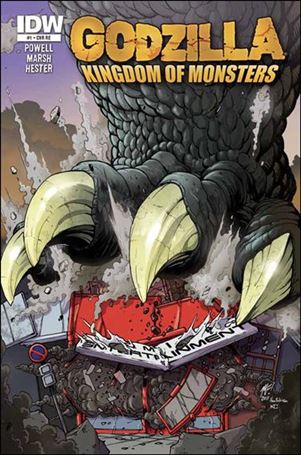 Godzilla: Kingdom of Monsters issue 1-OM Terminal Entertainment Cover 1/500