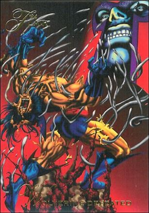 Marvel Annual Flair '94 (Base Set) card 118 Wolverine Defeated