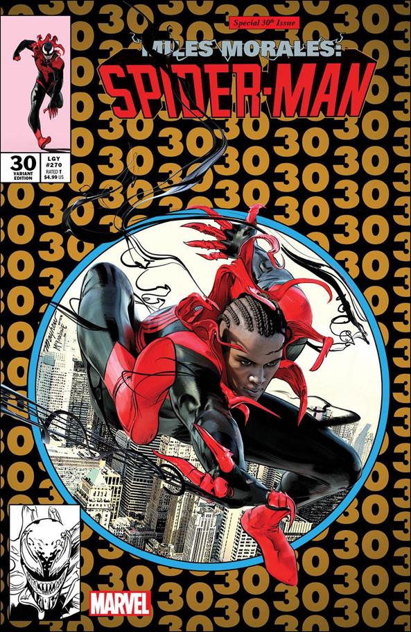Miles Morales: Spider-Man (2018) issue 30-F Mike Mayhew East Side Comics Gold Cover 1/1000 