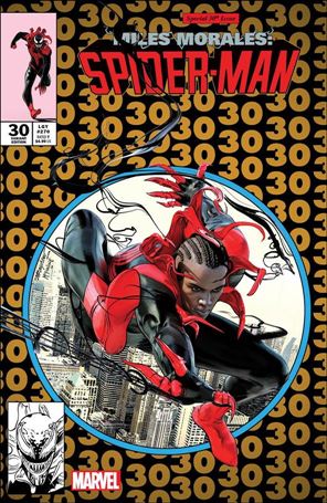 Miles Morales: Spider-Man (2018) issue 30-F Mike Mayhew East Side Comics Gold Cover 1/1000 