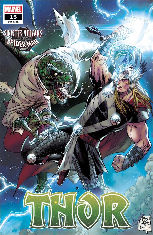 Thor (2020) issue 15-B Tony Daniel Sinister Villains of Spider-Man Cover